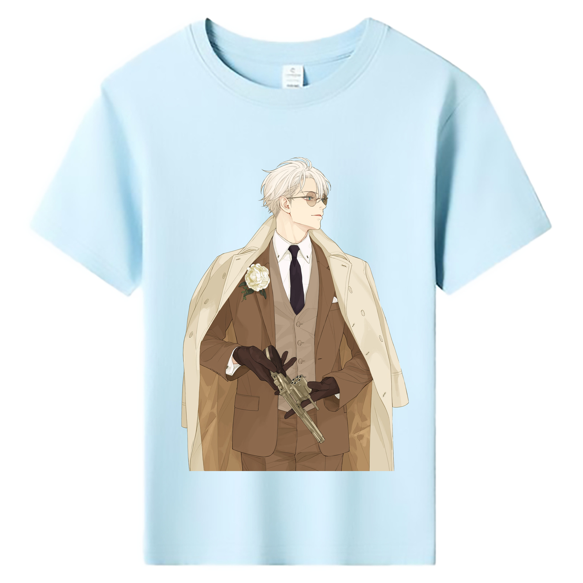 （画像用） 呪術廻戦 Jujutsu Kaisen 綿100％キッズTシャツ（フロントプリント）